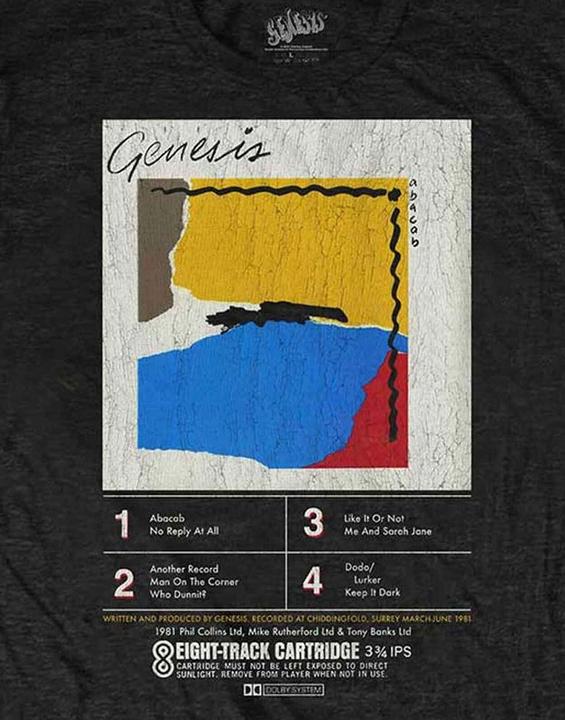 Produktbild Universal Textiles Unisex Adult ABACAB 8 Track T-Shirt (M)