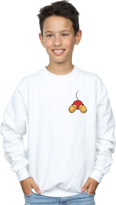 Immagine prodotto Disney Mickey Mouse Backside Breast Print Felpa Ragazzi (152, 158)