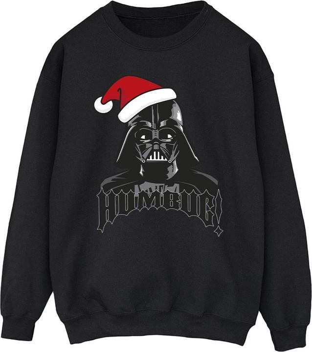Actual product image Star Wars Mens Episode IV: A New Hope Darth Vader Humbug Sweatshirt (L)