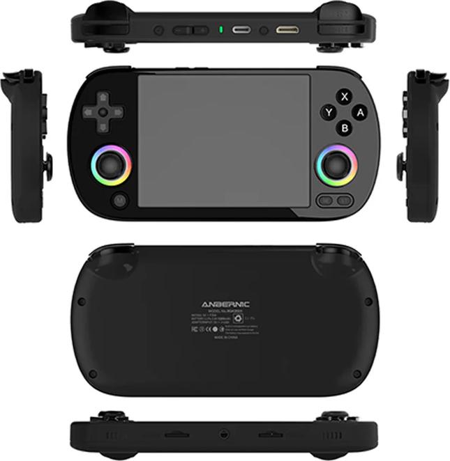 Immagine prodotto Anbernic RG40XX H 64GB Retro Gaming Handheld Console with RGB Joystick (black) - 5000+ Compatible Games