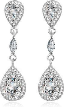 Immagine prodotto Beneto Bellissimi orecchini in argento con zirconi AGUP864L (L)