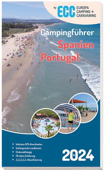 Image du produit Guide de camping ECC Espagne / Portugal 2024
