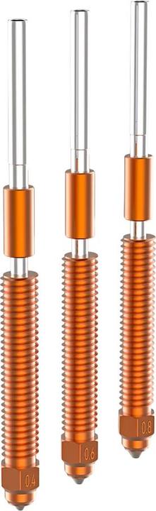 Produktbild Creality Einhorn K2P Quick Swap Nozzle Kit Drei Stück (Ersatzteile)