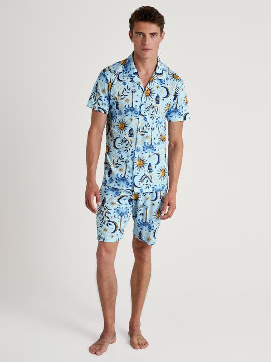 Calida Relax Magic Kurz-Pyjama, durchgeknöpft
