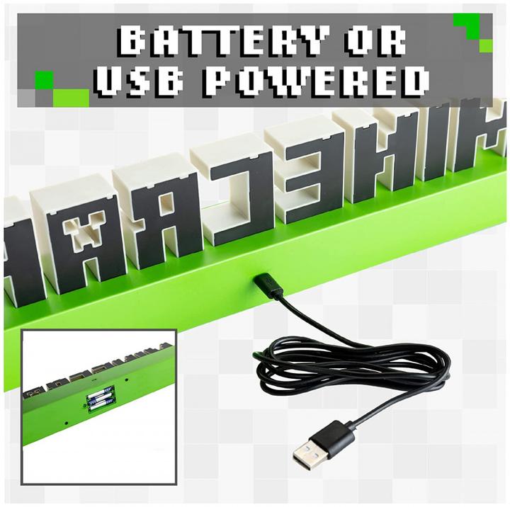 Actual product image Paladone Products Minecraft Logo