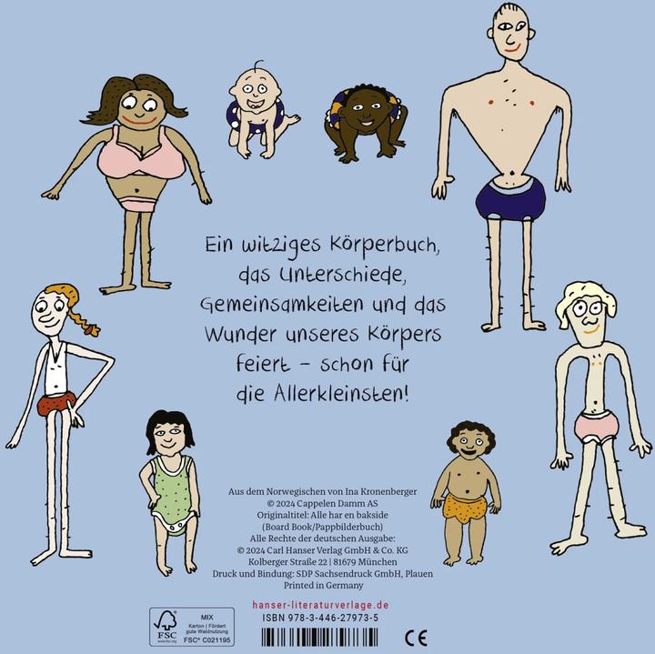 Produktbild Alle haben einen Po - Mein erstes Buch vom Körper (Pappbilderbuch) (Deutsch)