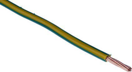 Actual product image Rs Pro 6491X / H07V-R 6mm Grn/Yw Cable 100m (100 m)