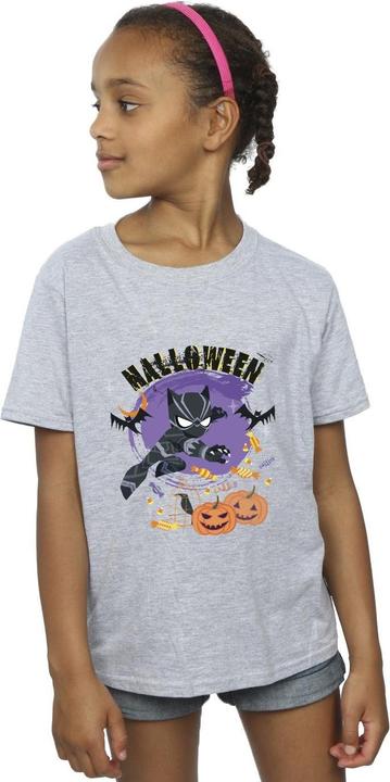 Image du produit - T-shirt BLACK PANTHER HALLOWEEN - Fille (116)