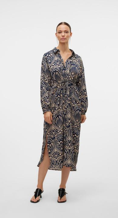 Produktbild Vero Moda VMVILJA Midikleid Hemdblusenkleid (S)