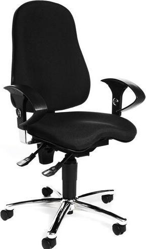 Produktbild Topstar Ergonomischer Stuhl Sitness 10 Schwarz Permanentkontakt