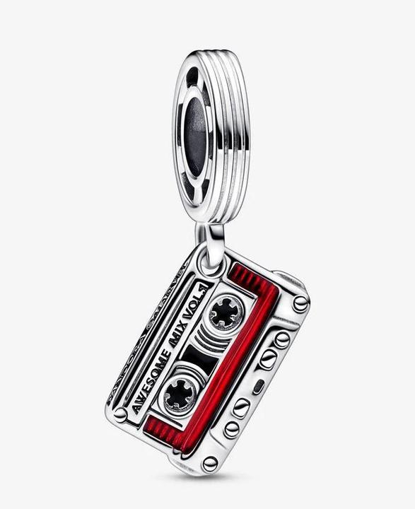 Produktbild Pandora Marvel Guardians of the Galaxy Kassette Charm (Emaille, Sterling-Silber)