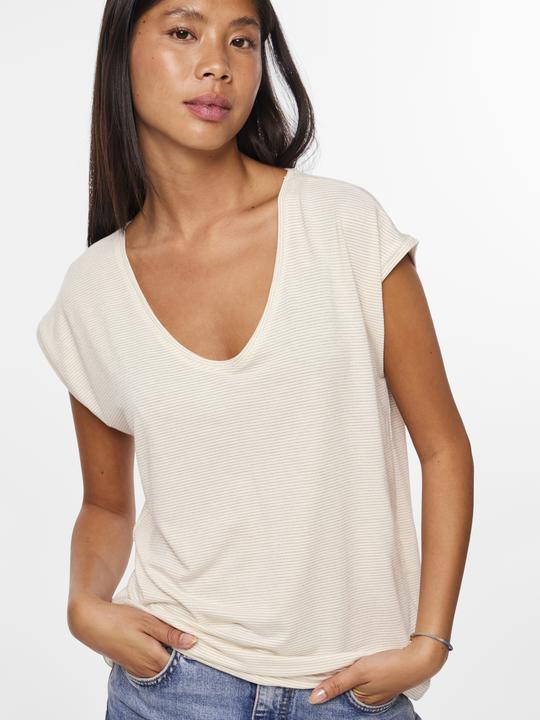 Actual product image Pieces Glitter T-Shirt (XS)