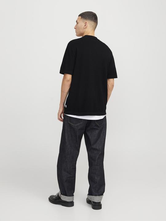 Produktbild Jack & Jones Jjeemil Knit Structure Shirt Ss Sn (M)