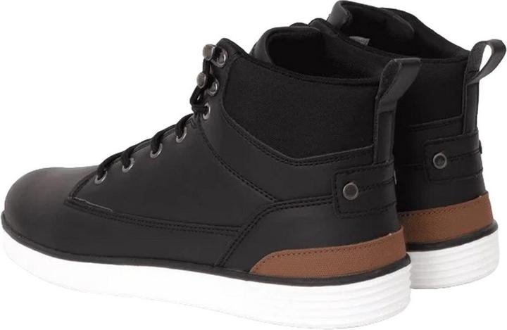 Actual product image Crosshatch Mens Staiger Leather Trainers (43)