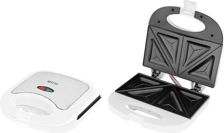 Actual product image ECG S 3271 Sandwich Toaster Stainless Steel