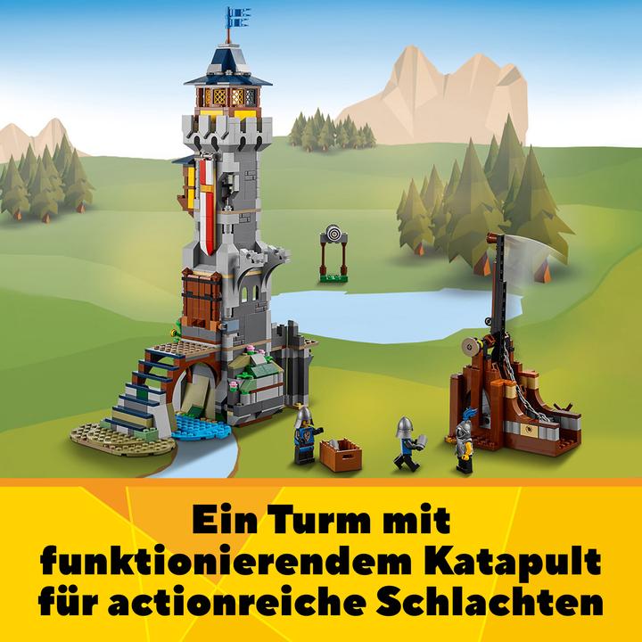 Produktbild LEGO Mittelalterliche Burg (31120, LEGO Creator 3-in-1, LEGO Seltene Sets)