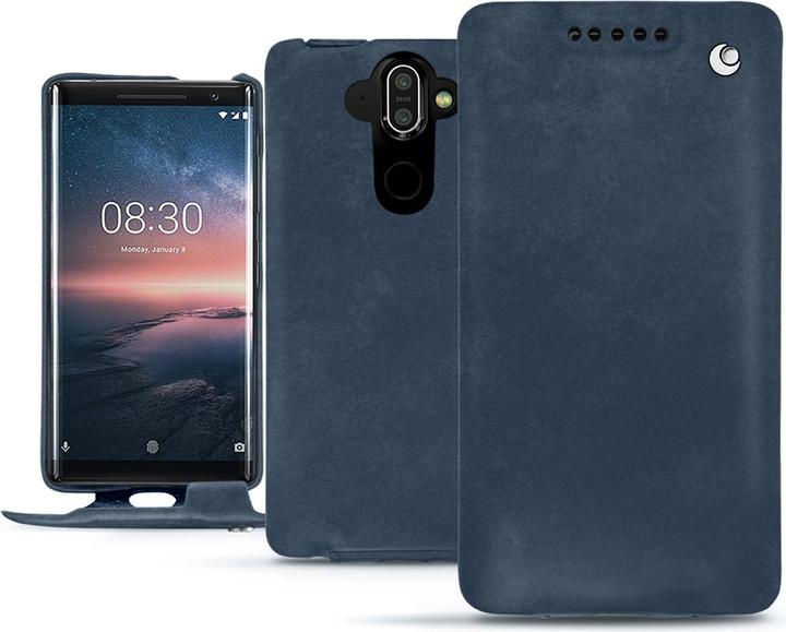 Productafbeelding Noreve Lederen omslag verticaal (Nokia 8 Sirocco)