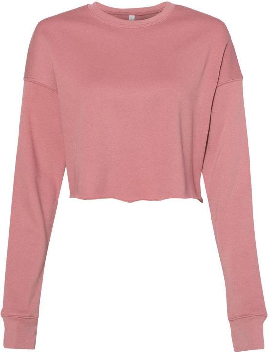 Actual product image Bella Canvas Women's Crop Crew Fleece (XL)