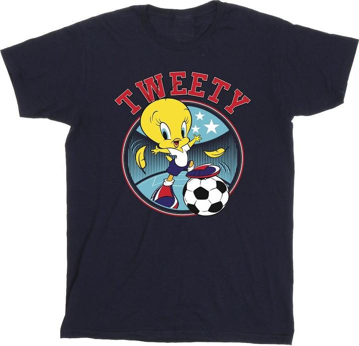 Produktbild Looney Tunes Tweety Football Circle TShirt (S)