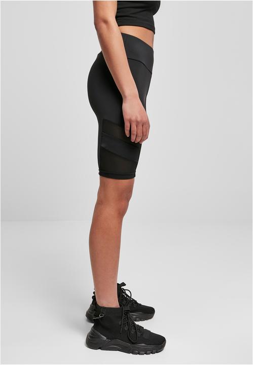 Immagine prodotto Urban Classics Pantaloncini da ciclismo Tech Mesh a vita alta da donna (XS)