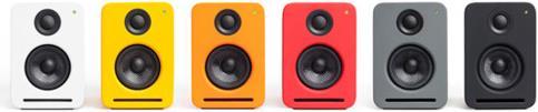 Produktbild nocs NS2 Air Monitors, AirPlay Aktivlautsprecher, Orange (1 Paar, 80 W)