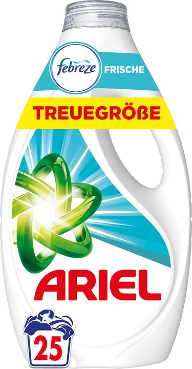 Actual product image Ariel Mit der Frische von Febreze (25 Washing cycles, Liquid)
