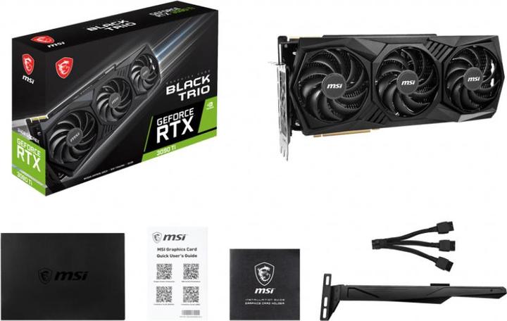 Produktbild MSI GeForce RTX 3090 Ti BLACK TRIO 24G (24 GB)