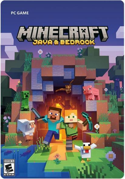 Actual product image Microsoft Minecraft: Java & Bedrock Edition (PC)