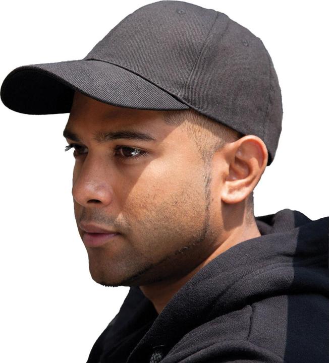 Actual product image Result Unisex Adult Memphis Brushed Cotton Cap (One size)