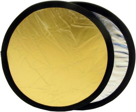 Produktbild Lastolite Faltreflektor 50 cm silber/gold (Faltreflektor, 50 cm)