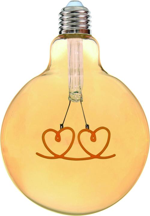 Glow Doppio Cuore appeso (E27, 4 W, 300 lm, 1 x, G)