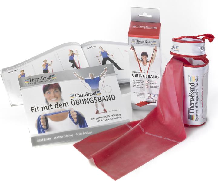 TheraBand Bande d'exercice (2.50 m, Moyen)