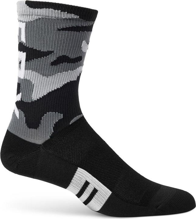 Actual product image Fox Socks 23 W 6" Flexair Merino Blk Cam (One size)