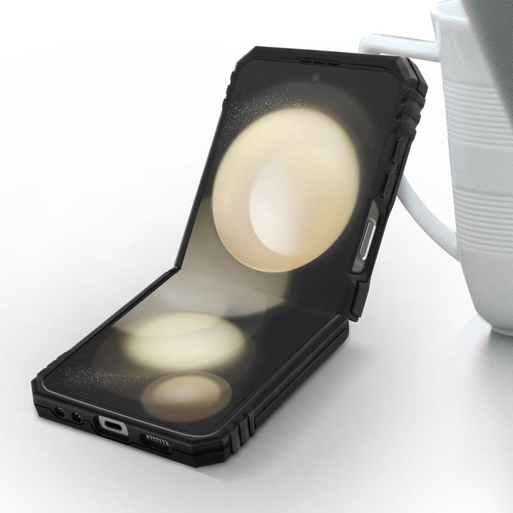 Actual product image Avizar Shockproof Mobile Phone Case with Ring Series (Samsung Galaxy Z Flip5)