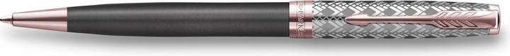 Actual product image Parker Ballpoint pen Sonnet Prem. Metal & Grey P.G.C. sw M (Grey, Pink gold, Metallic, 1 x)