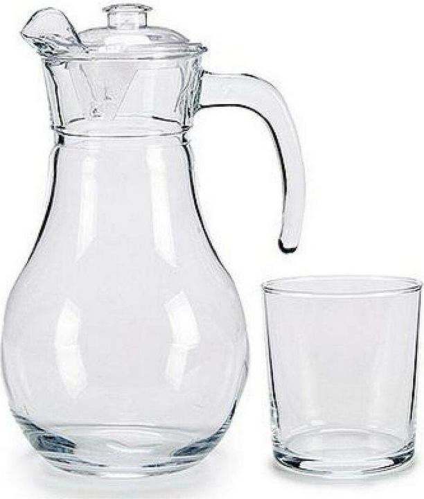 Actual product image Vivalto Glass set jug 5 pcs glass 4 x (40 cl) / 1 x (1.8 l) (1.80 l, 5 x)