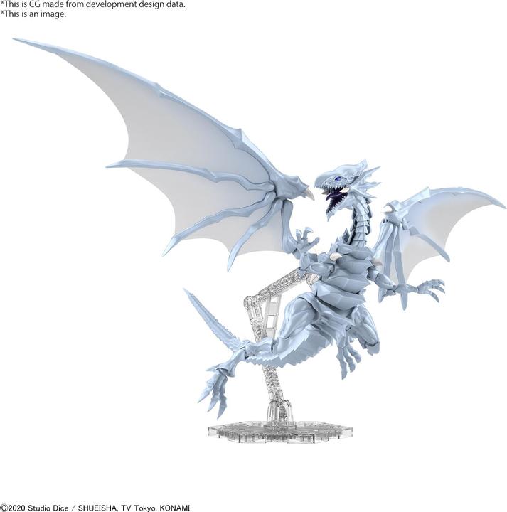 Actual product image Bandai YU-GI-OH - Figure-Rise Standard Amp. Blue-Eyes White Dragon -Model Kit