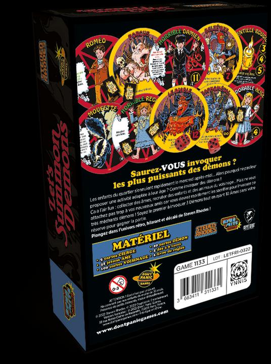 Immagine prodotto Don't Panic Games Let's Summon Demons : il gioco (Francese)