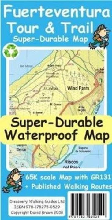 Produktbild Fuerteventura Tour and Trail Map