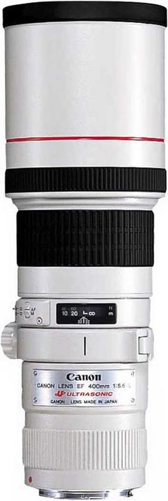 Canon EF 400mm f/5.6L USM (Canon EF, Plein format)
