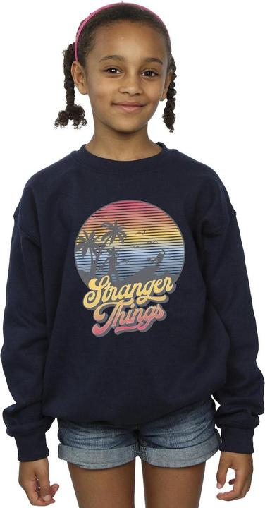Produktbild Netflix Stranger Things LA Gradient Sweatshirt Mädchen (140, 146)