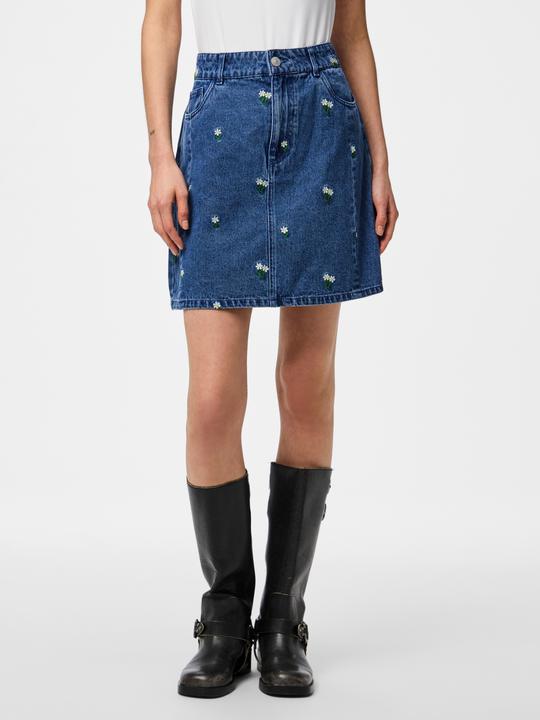 Produktbild Pieces PCFREIA HW MINI Jeansrock (XS)
