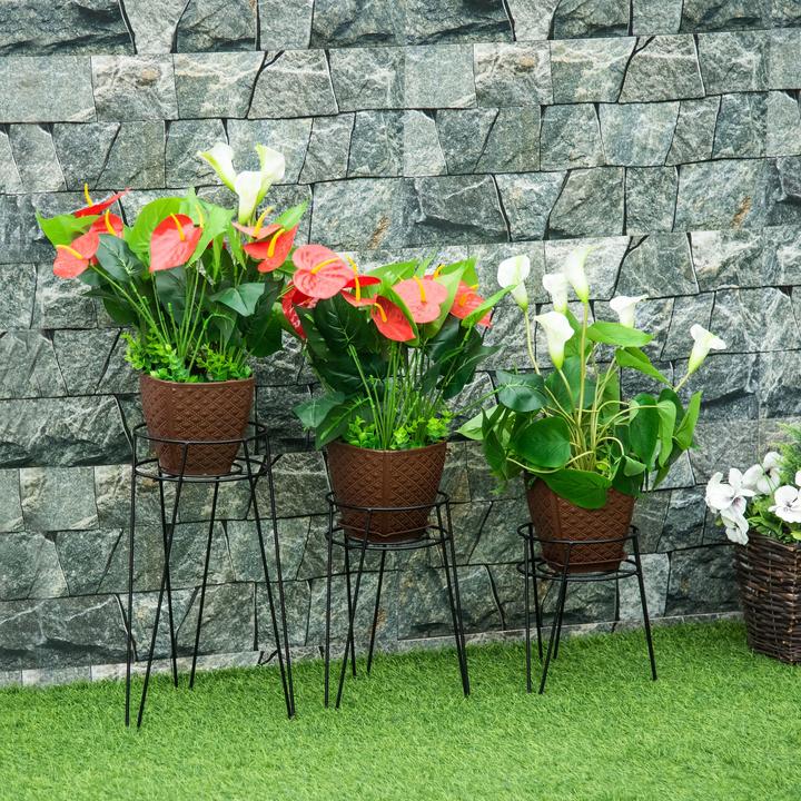 Actual product image Jamb Flower stand set of 3