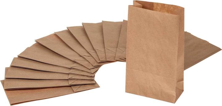 Actual product image Folia Block bottom bag Nature (Gift bag, 15 x)