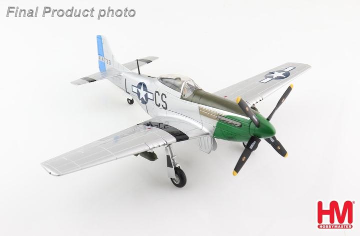 Immagine prodotto Hobby Master Modello in metallo Mustang P-51D 1:48 "Daddy's Girl" pilotato dal Maggiore Ray Wetmore, 370th FS