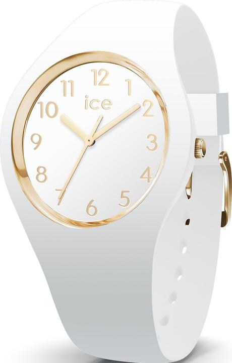 Actual product image ICE Watch Ice Glam White Gold Numbers S (Analogue wristwatch, 34 mm)