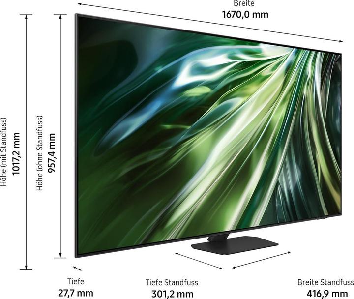 Produktbild Samsung TV-QE75QN90DATXXH QE75QN90DATXXH (75", QN90D, NeoQLED, 4K)