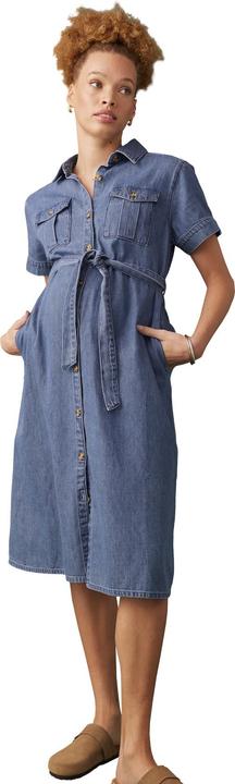 Image du produit Envie de Fraise Robe en jean pour la grossesse et l'allaitement (36)