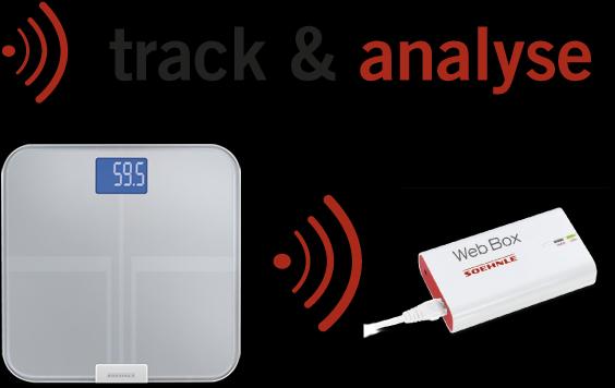Actual product image Soehnle Web Connect Analysis (150 kg)