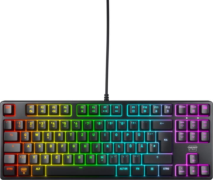 Actual product image CHERRY XTRFY K4V2 TKL keyboard (DE, Cable)
